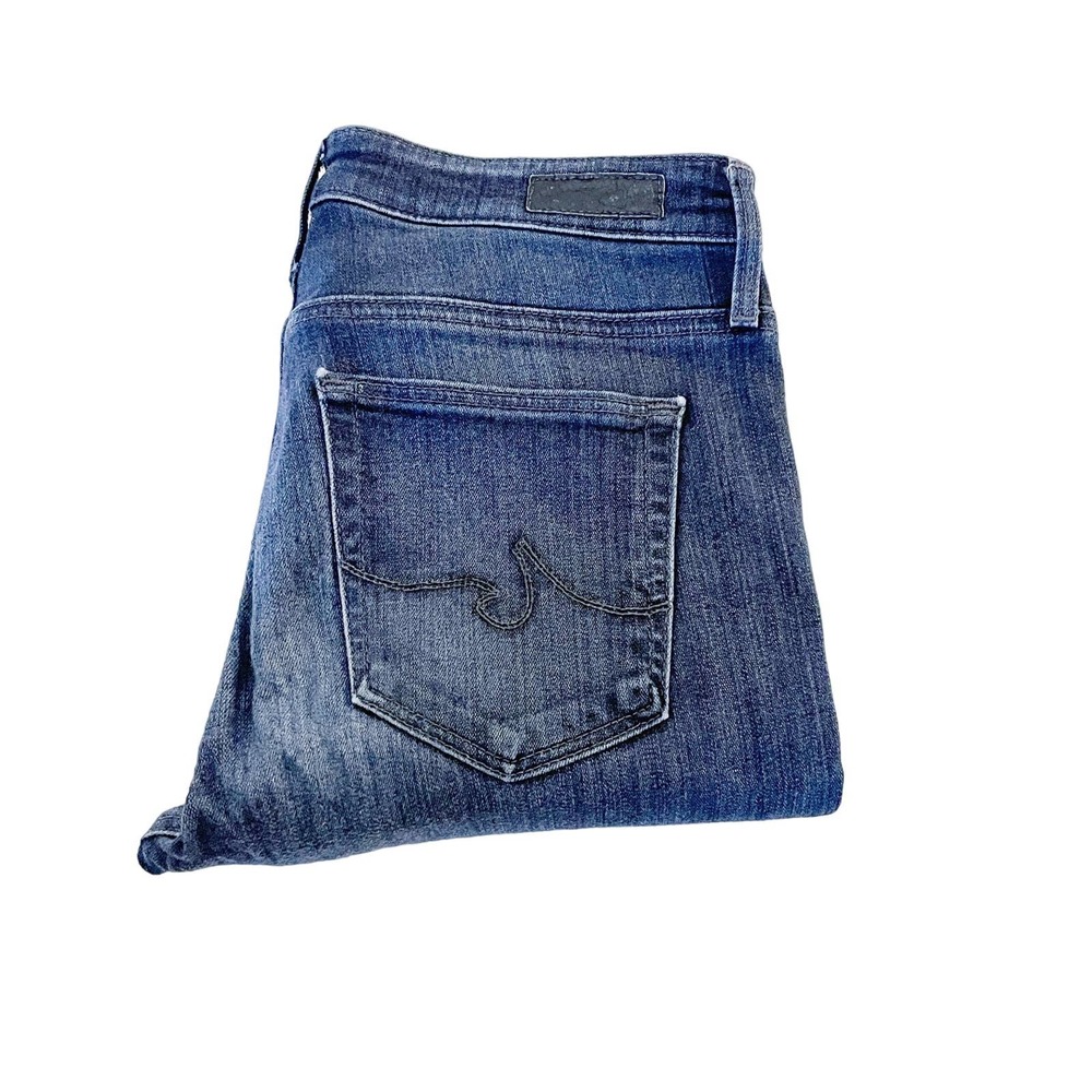 AG The Farrah Skinny High-Rise Skinny Dark Wash SZ28R